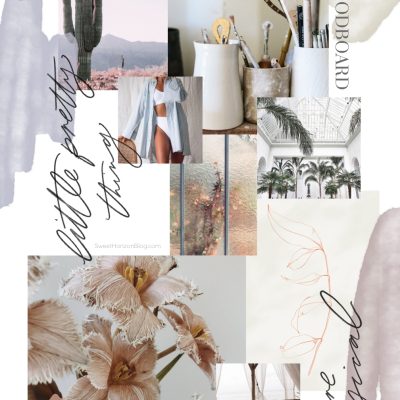 July Moodboard + Monthly Goals