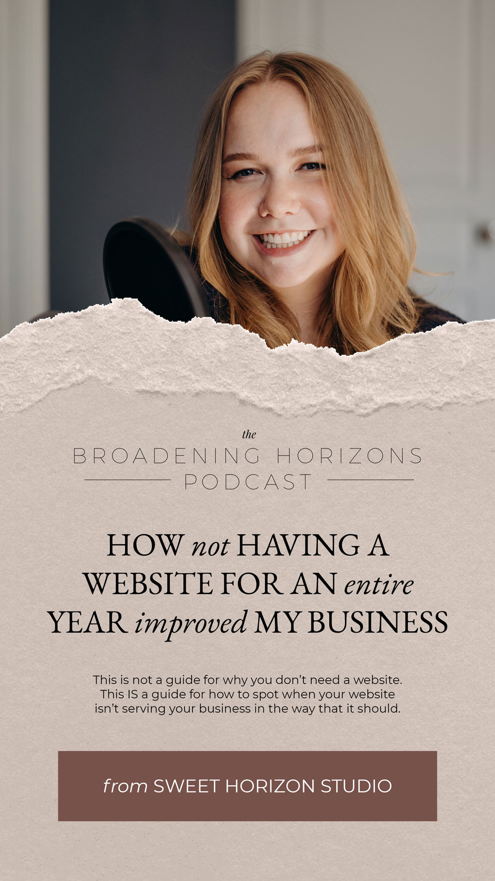 How NOT having a website for an entire year improved my business from www.sweethorizonblog.com