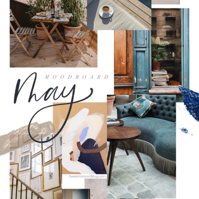 May Moodboard + Monthly Goals