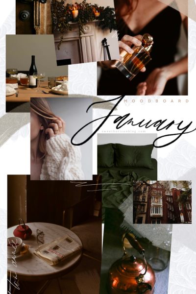 January Moodboard + Yearly Goals