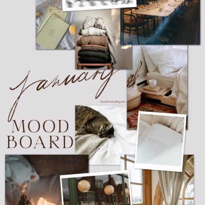 January Moodboard + Yearly Intentions