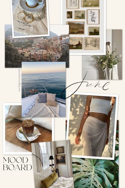 June Moodboard + Monthly Intentions