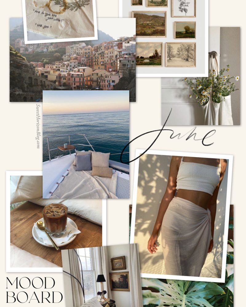 June Moodboard + Monthly Intentions
